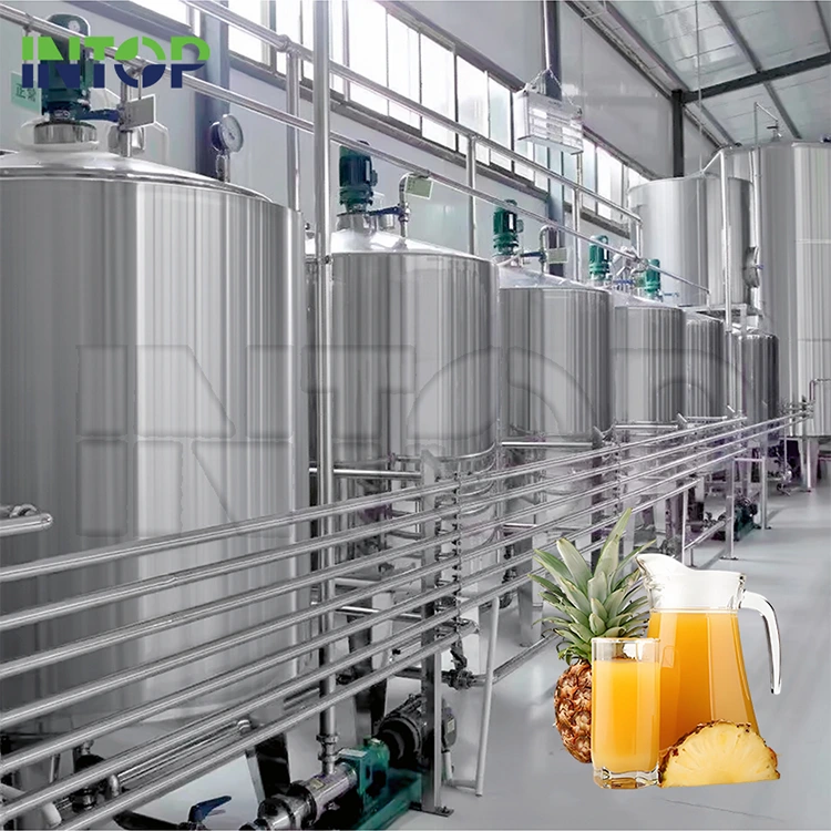 Barisan Pengeluaran Jus Nanas
